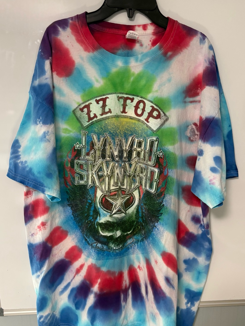 Concert ZZ Top, Lynyrd Skynrd, Black Stone Cherry Tie-Dye Men’s